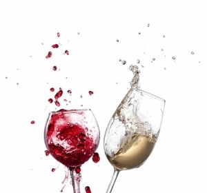 wine splash