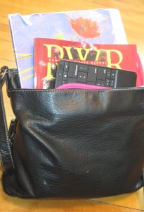 Purse with keyboard